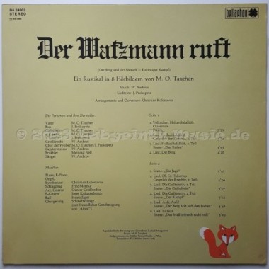 Ambros • Tauchen • Prokopetz - Der Watzmann Ruft • 12" Vinyl LP • EX - Labyrinth Music
