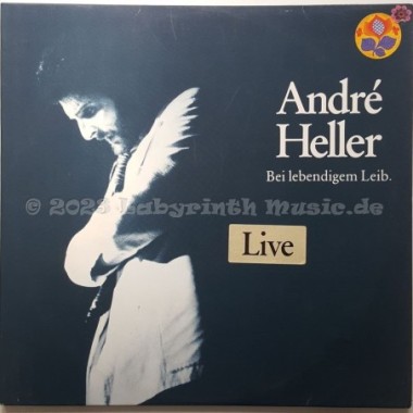 André Heller - Bei Lebendigem Leib • 12" Vinyl LP • EX - Labyrinth Music