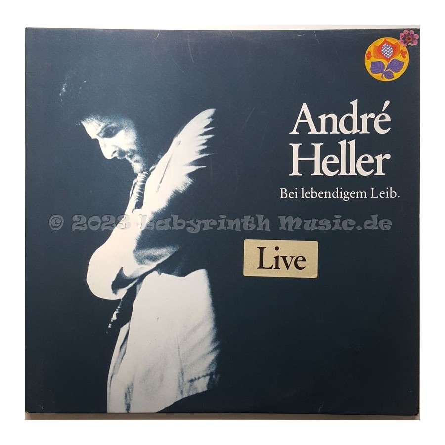 André Heller - Bei Lebendigem Leib • 12" Vinyl LP • EX - Labyrinth Music