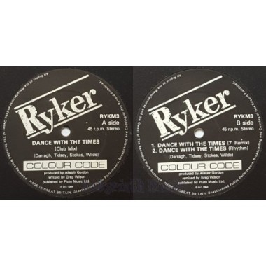 Colour Code - Dance With The Times • The Club Mix • 12" Vinyl Maxi - Labyrinth Music