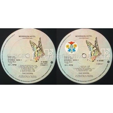 The Doors - Morrison Hotel • 12" Vinyl LP • EX - Labyrinth Music