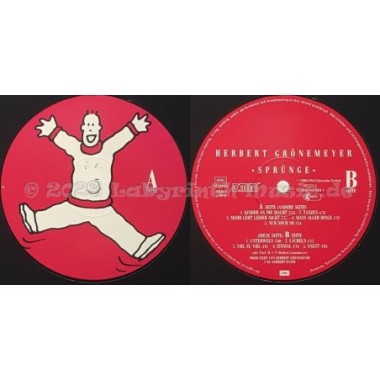 Herbert Grönemeyer - Sprünge • 12" Vinyl LP • NM - Labyrinth Music