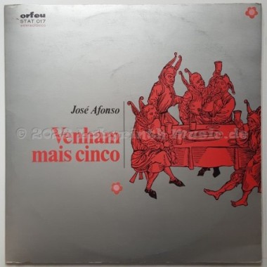 José Afonso - Venham Mais Cinco • 12" Vinyl LP • EX - Labyrinth Music