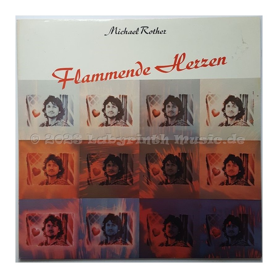Michael Rother - Flammende Herzen • 12" Vinyl LP • EX - Labyrinth Music
