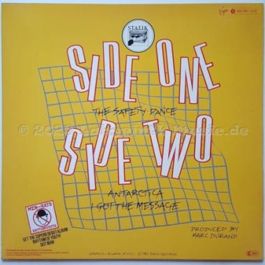 Men Without Hats - The Safety Dance • 12" Vinyl Maxi • EX - Labyrinth Music