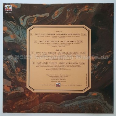 Novecento - Day And Night • 12" Vinyl Maxi • NM - Labyrinth Music