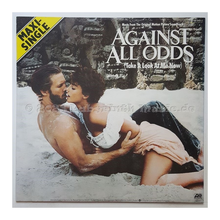 Phil Collins - Against All Odds (Take A Look At Me Now) • 12" Vinyl Maxi • NM - Labyrinth Music