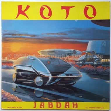 Koto - Jabdah • 12" Vinyl Maxi - Labyrinth Music