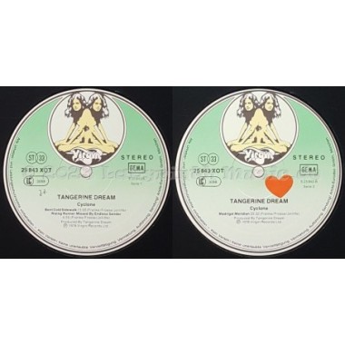 Tangerine Dream - Cyclone • 12" Vinyl LP • EX - Labyrinth Music