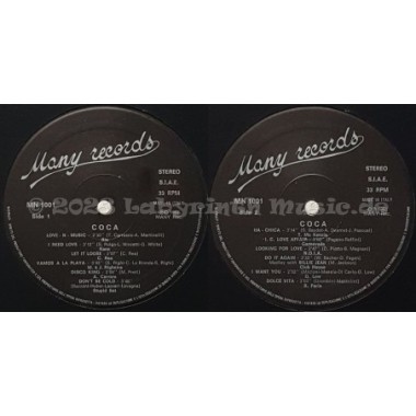 Various - Coca • 12" Vinyl LP - Labyrinth Music