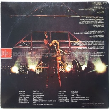 Neil Diamond - Hot August Night • 12" Vinyl LP - Labyrinth Music