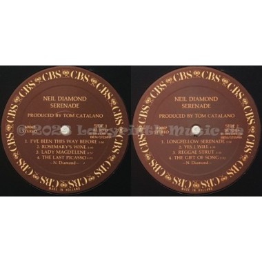 Neil Diamond - Serenade • 12" Vinyl LP - Labyrinth Music