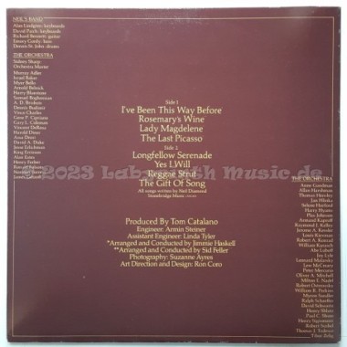 Neil Diamond - Serenade • 12" Vinyl LP - Labyrinth Music