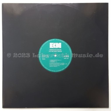 Pat Metheny Group - American Garage • 12" Vinyl LP - Labyrinth Music