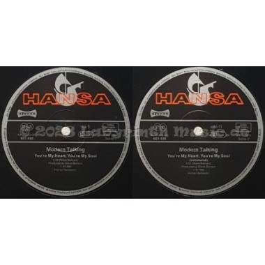 Modern Talking - You're My Heart, You're My Soul • 12" Vinyl Maxi • EX - Labyrinth Music