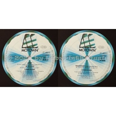 Commodores - Janet • 12" Vinyl Maxi - Labyrinth Music