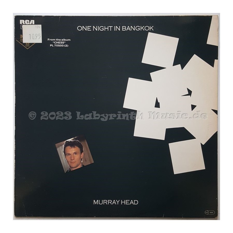 Murray Head - One Night In Bangkok • 12" Vinyl Maxi • EX - Labyrinth Music