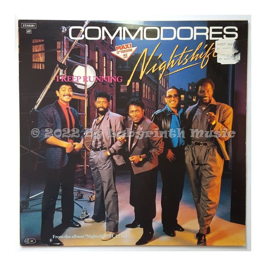 Commodores - Nightshift • 12" Vinyl Maxi • EX - Labyrinth Music