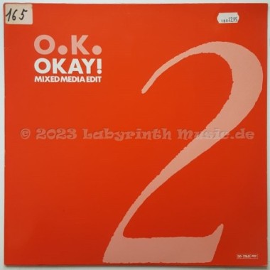 O.K. - Okay! • Mixed Media Edit • 12" Vinyl Maxi - Labyrinth Music