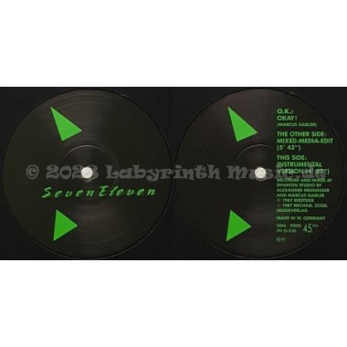 O.K. - Okay! • Mixed Media Edit • 12" Vinyl Maxi - Labyrinth Music