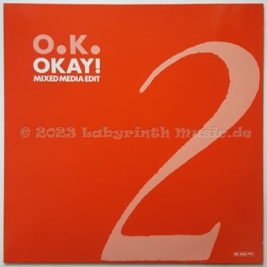 O.K. - Okay! • Mixed Media Edit • 12" Vinyl Maxi • NM - Labyrinth Music