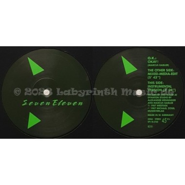 O.K. - Okay! • Mixed Media Edit • 12" Vinyl Maxi • NM - Labyrinth Music