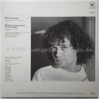 Andreas Vollenweider - Night Fire Dance • 12" Vinyl Maxi • EX - Labyrinth Music