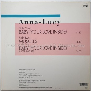 Anna-Lucy - Baby (Your Love Inside) • 12" Vinyl Maxi • EX - Labyrinth Music