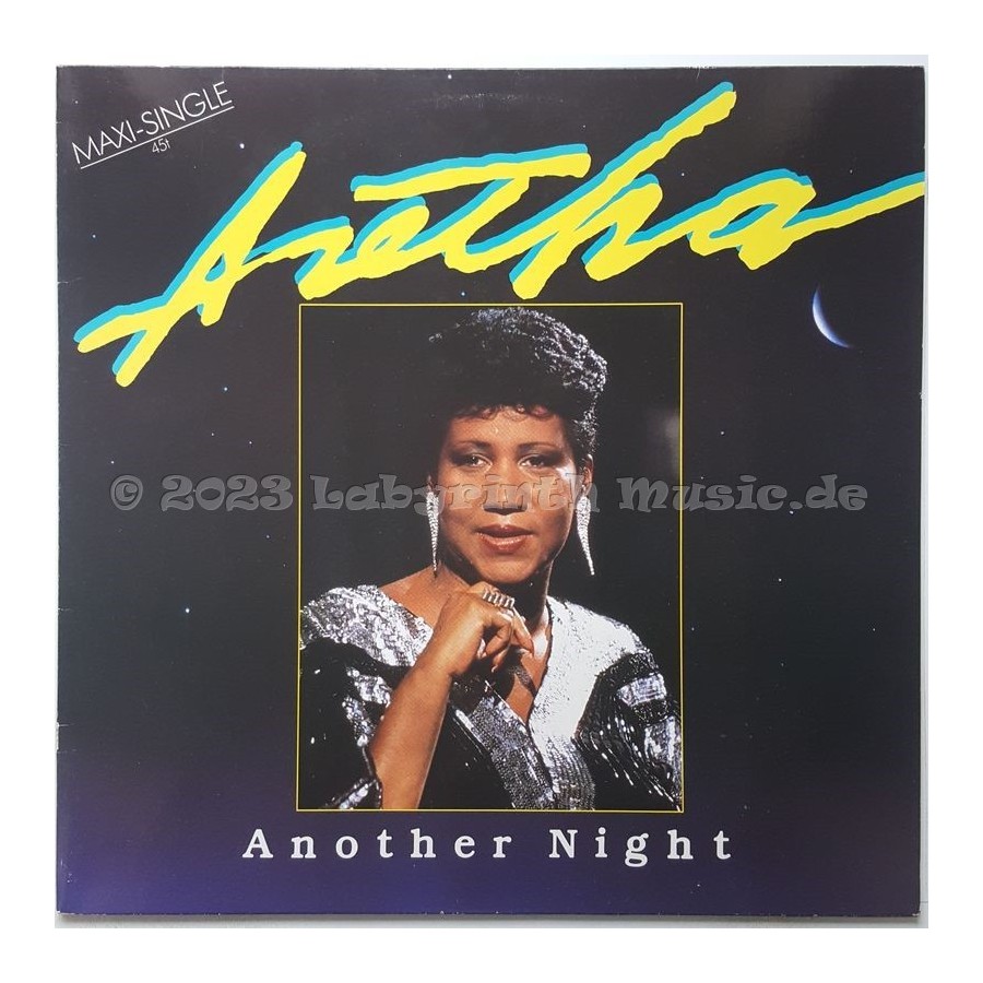 Aretha Franklin - Another Night • 12" Vinyl Maxi • EX - Labyrinth Music
