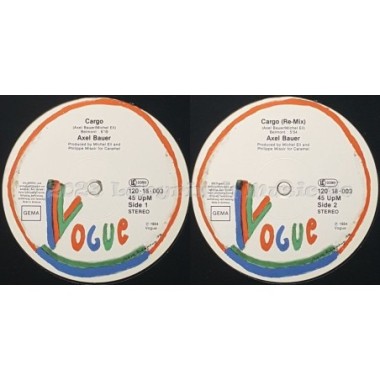 Axel Bauer - Cargo • 12" Vinyl Maxi • EX - Labyrinth Music