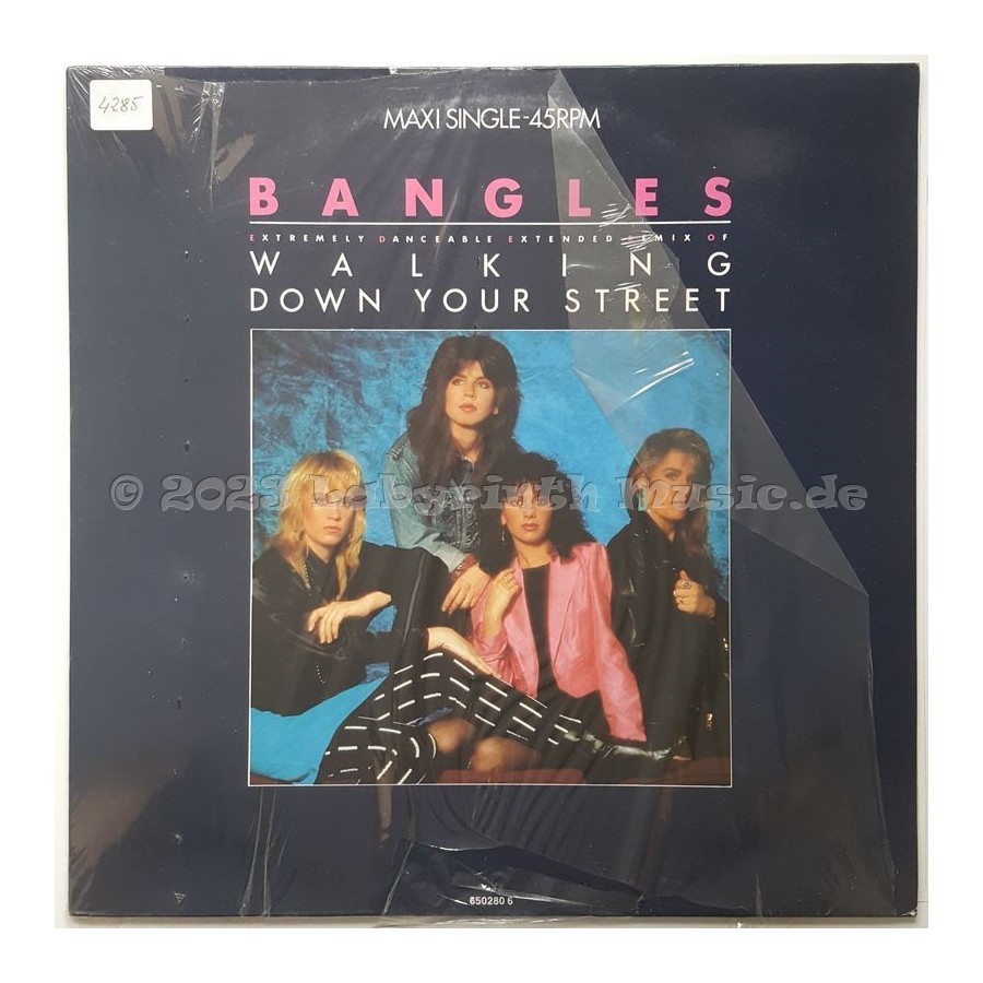 Bangles - Walking Down Your Street • 12" Vinyl Maxi • EX - Labyrinth Music