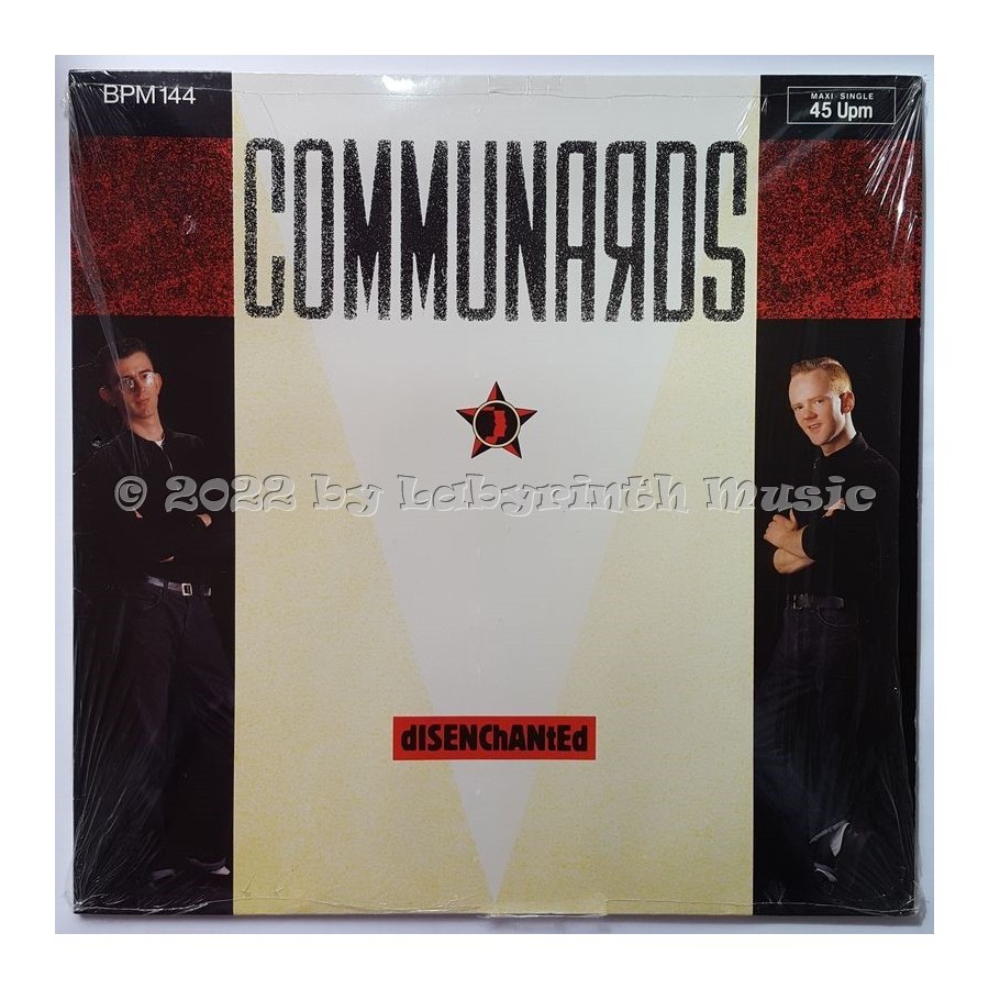 The Communards - Disenchanted • 12" Vinyl Maxi • MINT - Labyrinth Music