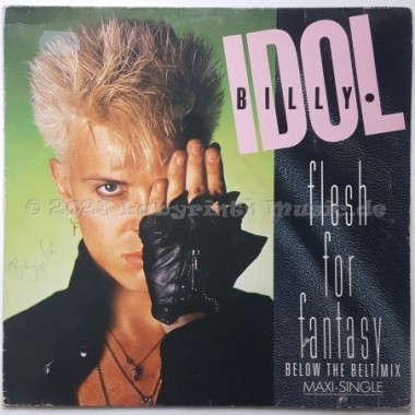Billy Idol - Flesh For Fantasy • Below The Belt Mix • 12" Vinyl Maxi - Labyrinth Music