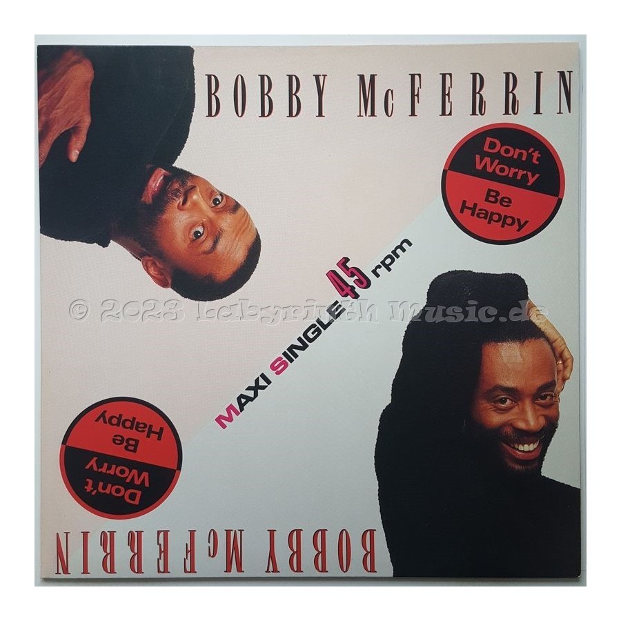 Bobby McFerrin - Don't Worry, Be Happy • 12" Vinyl Maxi • EX - Labyrinth Music