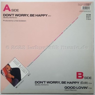 Bobby McFerrin - Don't Worry, Be Happy • 12" Vinyl Maxi • EX - Labyrinth Music