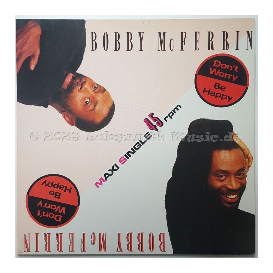 Bobby McFerrin - Don't Worry, Be Happy • 12" Vinyl Maxi • EX - Labyrinth Music