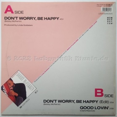 Bobby McFerrin - Don't Worry, Be Happy • 12" Vinyl Maxi • EX - Labyrinth Music