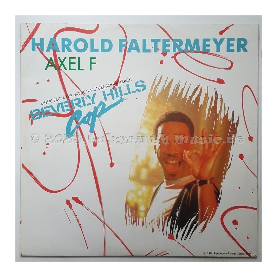 Harold Faltermeyer - Axel F • 12" Vinyl Maxi - Labyrinth Music