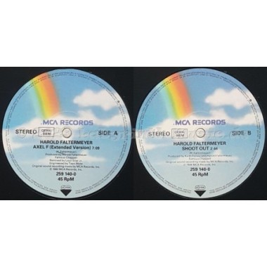 Harold Faltermeyer - Axel F • 12" Vinyl Maxi - Labyrinth Music