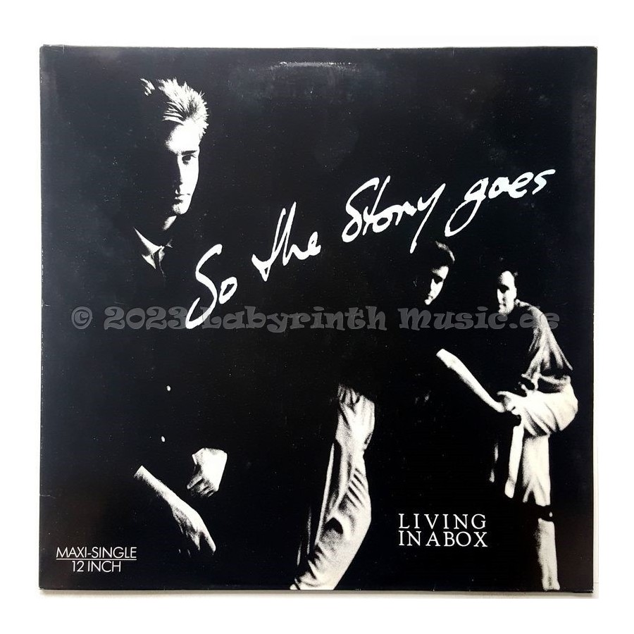 Living In A Box - So The Story Goes • 12" Vinyl Maxi • EX - Labyrinth Music