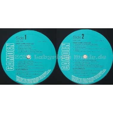 Elvis Presley - Easy Come Easy Go • 12" Vinyl LP • EX - Labyrinth Music
