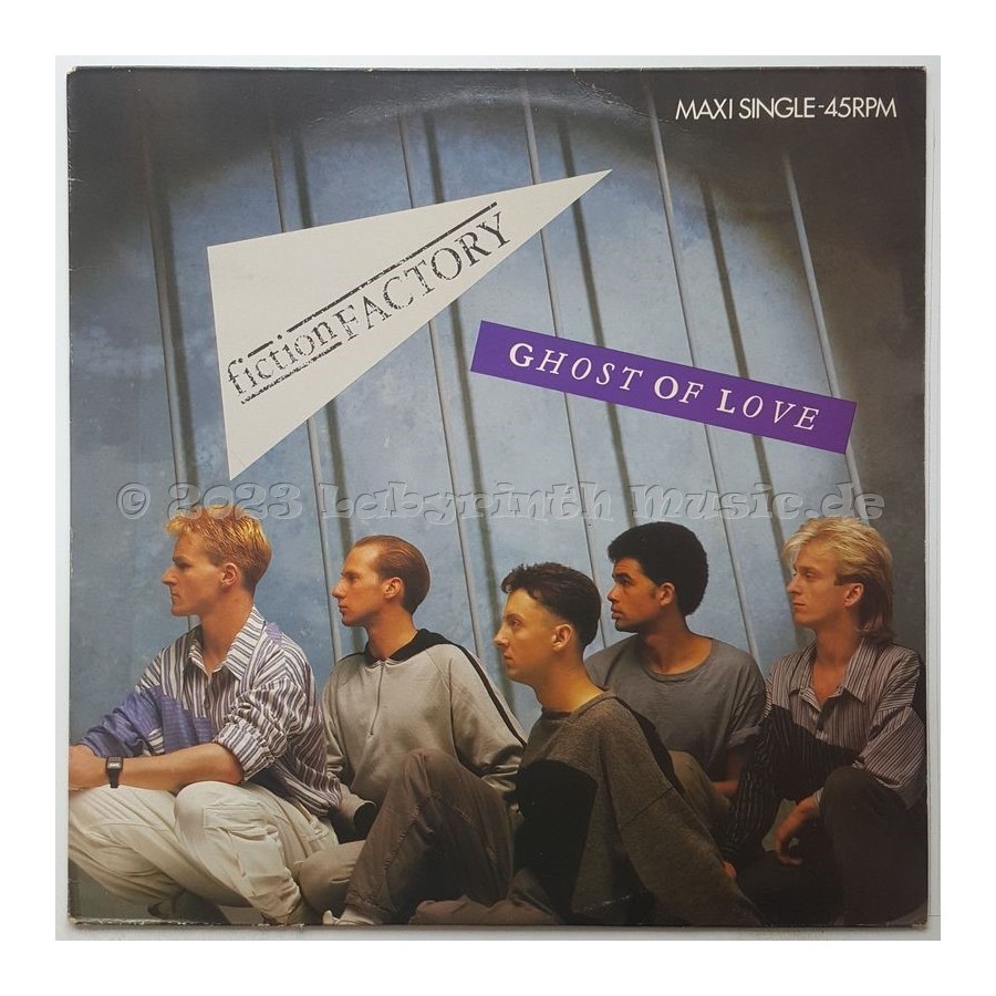 Fiction Factory - Ghost Of Love • 12" Vinyl Maxi • EX - Labyrinth Music