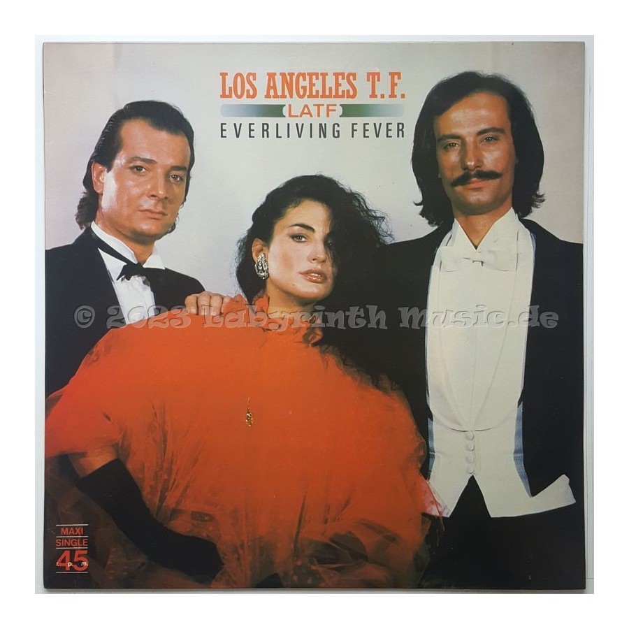 Los Angeles T.F. - Everliving Fever • 12" Vinyl Maxi • EX - Labyrinth Music
