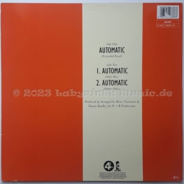 Millie Scott - Automatic • 12" Vinyl Maxi • EX - Labyrinth Music