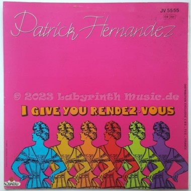 Patrick Hernandez - Born To Be Alive • 12" Vinyl Maxi - Labyrinth Music