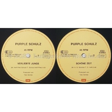 Purple Schulz - Verliebte Jungs • 12" Vinyl Maxi • EX - Labyrinth Music