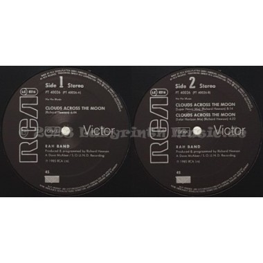 Rah Band - Clouds Across The Moon • 12" Vinyl Maxi • EX - Labyrinth Music