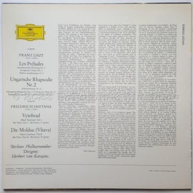 Various - Les Preludes / Ungarische Rhapsodie Nr. 2 / Die Moldau • 12" Vinyl LP - Labyrinth Music