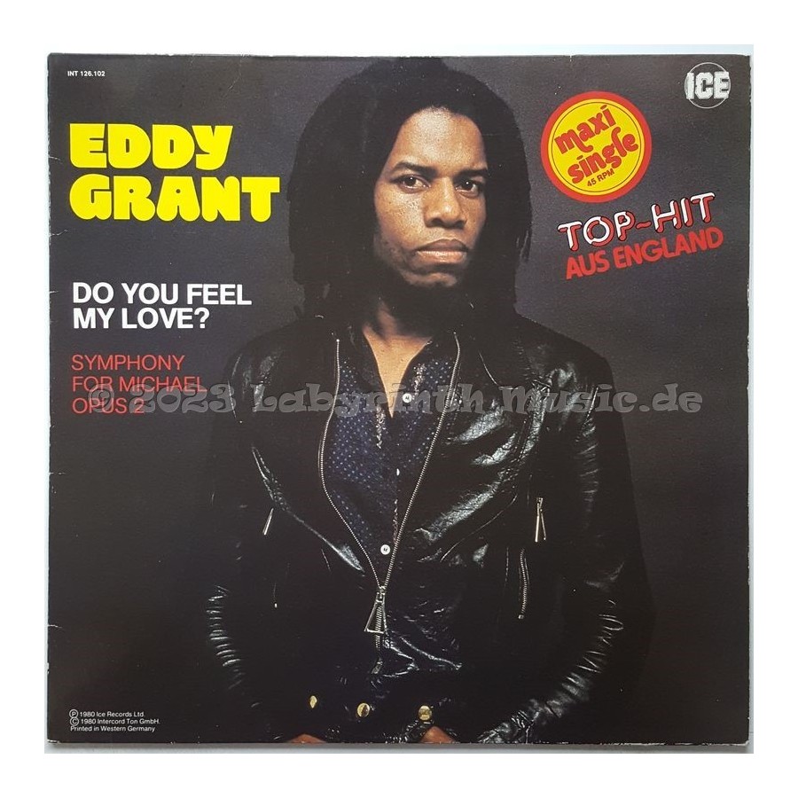 Eddy Grant - Do You Feel My Love • 12" Vinyl Maxi • EX - Labyrinth Music