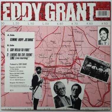 Eddy Grant - Gimme Hope Jo'Anna • 12" Vinyl Maxi • MINT - Labyrinth Music